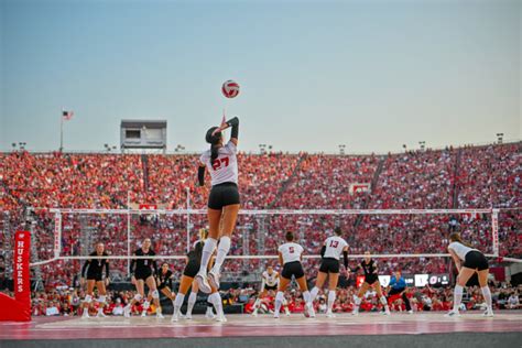 nebraska volleyball match